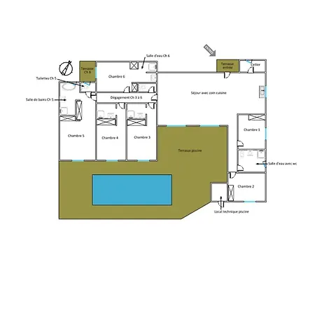 Villa Sheilanu - Cala Rossa -