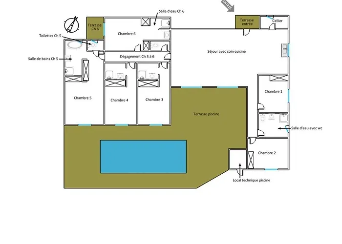 Villa Sheilanu - Cala Rossa -